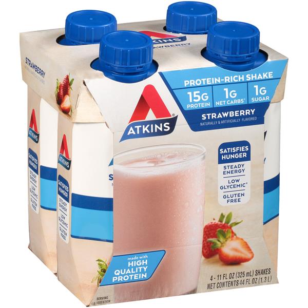 atkins-strawberry-protein-rich-shakes-4pk-hy-vee-aisles-online-grocery-shopping