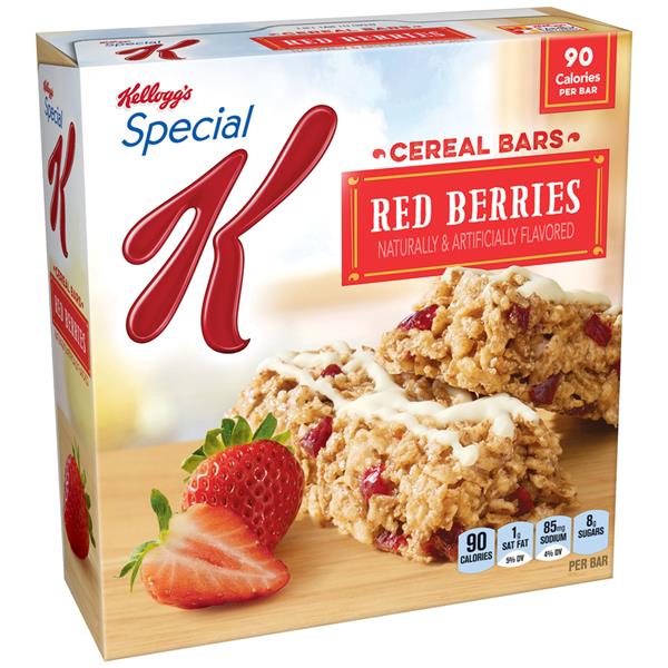 Kelloggs Special K Cereal Bars 2 Flavours - 500 g