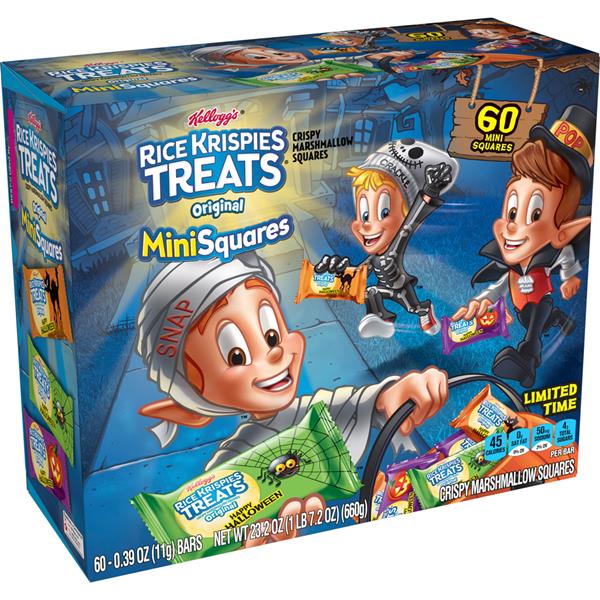 Kellogg's Rice Krispies Treats The Original Mini Squares Crispy ...