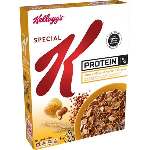 Kellogg's Special K Cereal Protein Honey Almond Ancient Grains | Hy-Vee ...