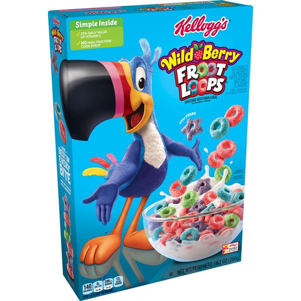 Kellogg's Froot Loops Cereal Wild Berry | Hy-Vee Aisles Online Grocery ...