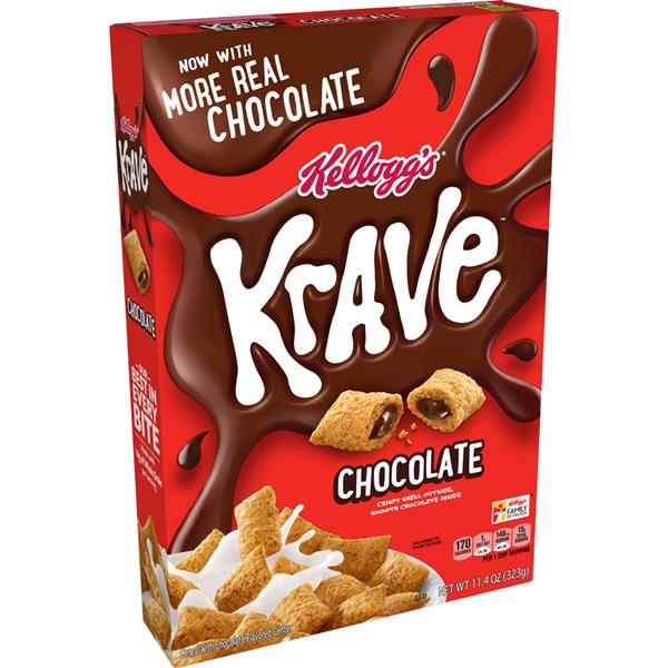 Kellogg's Krave Cereal Chocolate | Hy-Vee Aisles Online Grocery Shopping