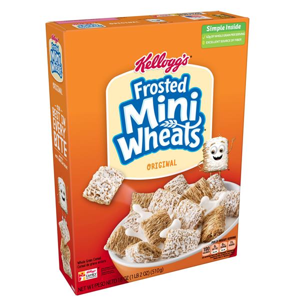 Kellogg's Frosted Mini Wheats Original Cereal | Hy-Vee Aisles Online ...