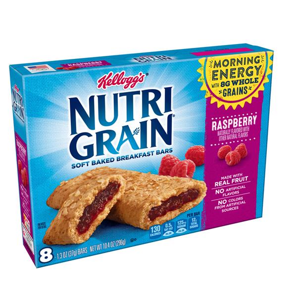 Kellogg's Nutri Grain Soft Baked Raspberry Breakfast Bars | Hy-Vee ...