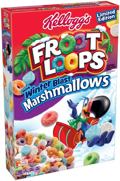 Kellogg's Froot Loops Cereal with Fruity Shaped Marshmallows | Hy-Vee ...