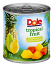 Dole Tropical Fruit In Light Syrup & Passion Fruit Juice