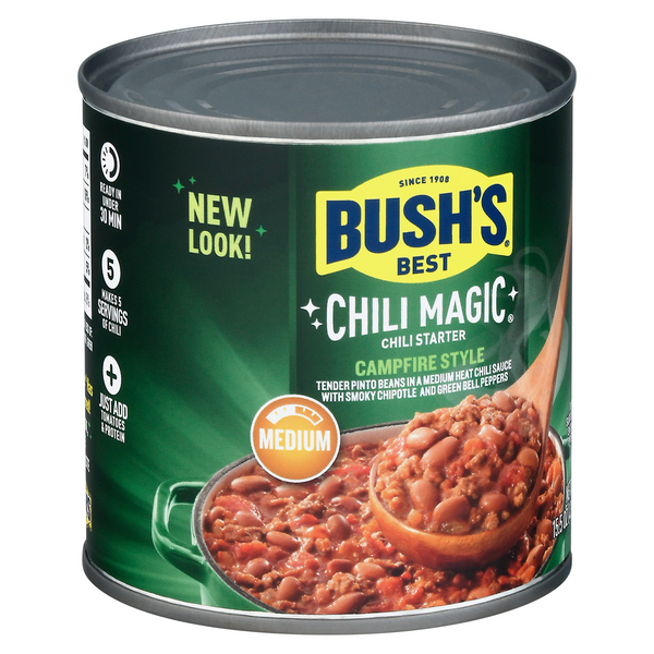 Bush's Best Chili Magic Texas Medium Chili Starter