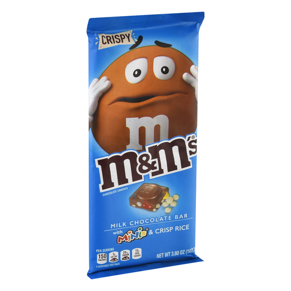 M&M'S Crispy & Minis Milk Chocolate Candy Bar | Hy-Vee ...