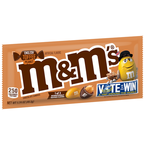 M&M's English Toffee Peanut | Hy-Vee Aisles Online Grocery Shopping