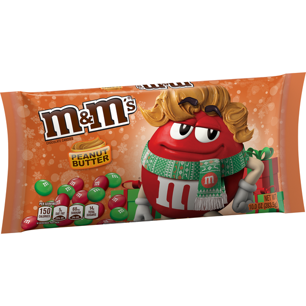 M&M's Peanut Christmas Candy 10oz