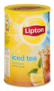 Lipton Lemon Iced Tea Canister