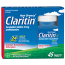 Claritin Non-Drowsy Indoor & Outdoor Allergies 24 Hour Relief Tablets