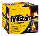 duraflame Firestart Wood Firelighters Indoor Outdoor 12 - 4.5 oz