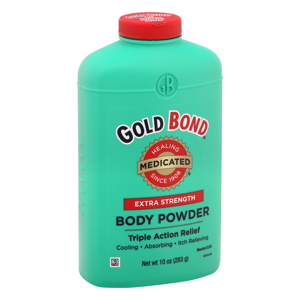 Gold Bond Baby Powder, Extra Strength, Triple Action Relief | Hy-Vee ...