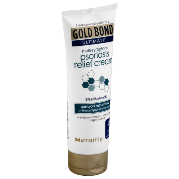 Gold Bond Psoriasis Relief Cream, Multi-Symptom, Maximum Strength | Hy ...