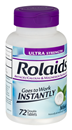 Rolaids Ultra Strength Mint Antacid Chewable Tablets