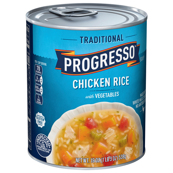 Progresso Traditional Chicken Rice with Vegetables Soup | Hy-Vee Aisles ...