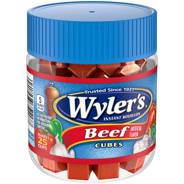 Wyler's Instant Beef Bouillon Cubes HyVee Aisles Online Grocery Shopping