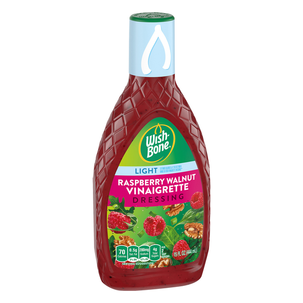 WishBone Light Raspberry Walnut Vinaigrette Dressing HyVee Aisles