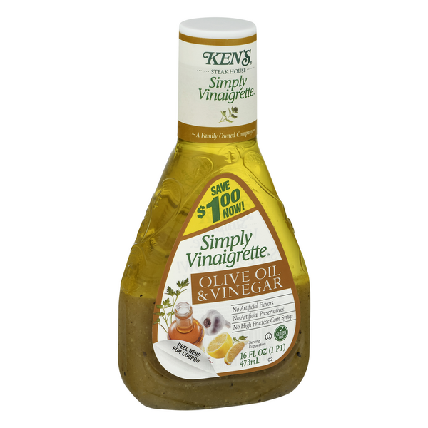 Ken's Steak House Dressing, Olive Oil & Vinegar HyVee Aisles Online Grocery Shopping