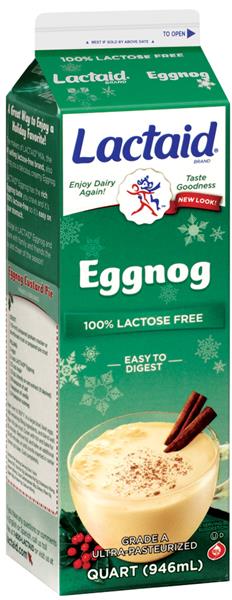 Lactaid 100% Lactose Free Eggnog | Hy-Vee Aisles Online Grocery Shopping