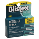 Blistex Medicated Lip Balm SPF 15 Lip Protectant 3Pk