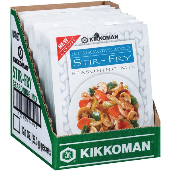 Kikkoman Stir-Fry Seasoning Mix | Hy-Vee Aisles Online Grocery Shopping