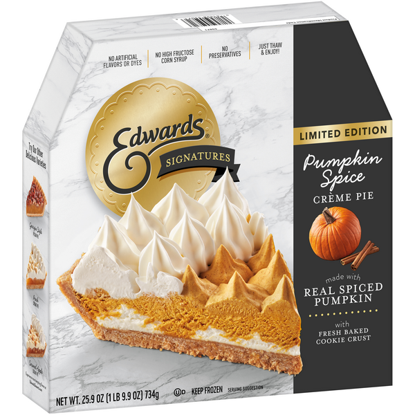 Edwards Pumpkin Creme Pie | Hy-Vee Aisles Online Grocery
