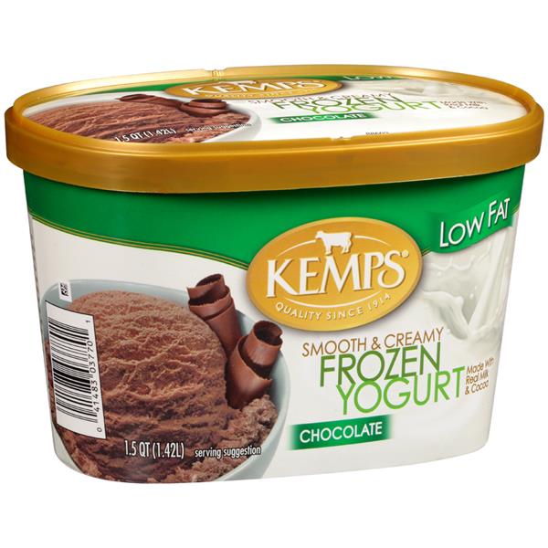 Kemps Low Fat Chocolate Frozen Yogurt | Hy-Vee Aisles Online Grocery ...