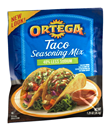 Ortega Taco 40% Less Sodium Seasoning Mix