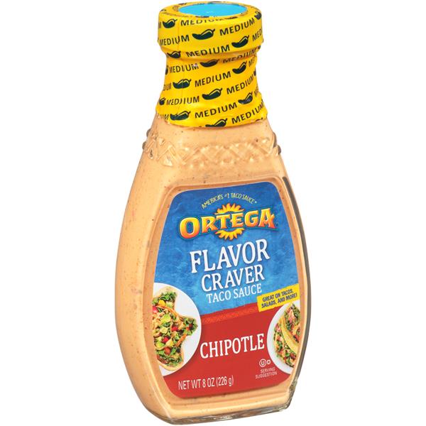 Ortega Flavor Craver Chipotle Taco Sauce HyVee Aisles Online Grocery