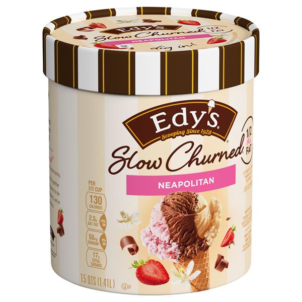 Edy's Slow Churned Neapolitan Light Ice Cream | Hy-Vee Aisles Online ...