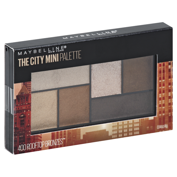 Maybelline New York The City Mini Palette Eyeshadow 400 Rooftop Bronzes |  Hy-Vee Aisles Online Grocery Shopping