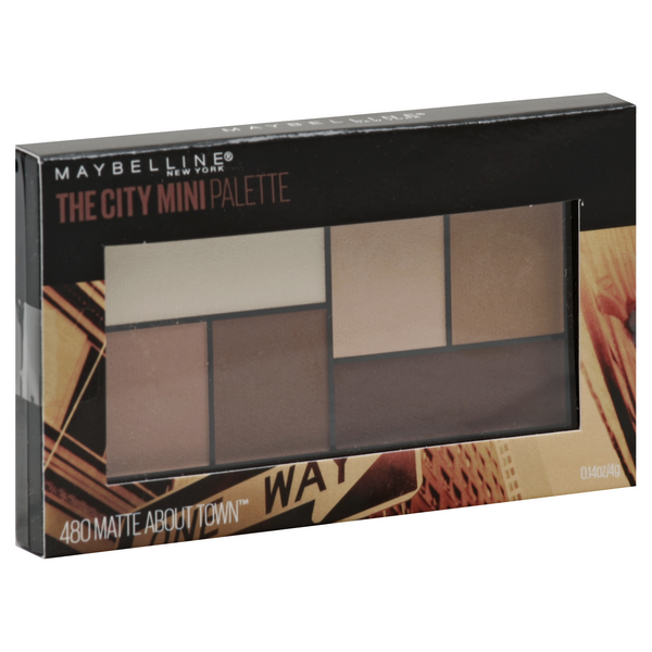 Maybelline The City Mini Eyeshadow About Palette, 480 | Matte Online Aisles Town Hy-Vee Grocery Shopping