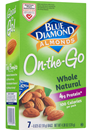 Blue Diamond Otg Whole Natural Almonds, 7-0.625 Oz