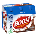 Boost Plus Rich Chocolate Complete Nutrition Drink 6Pk