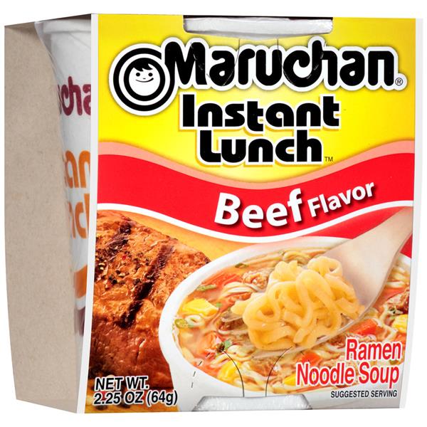 Maruchan Instant Lunch Beef Flavor Ramen Noodles | Hy-Vee Aisles Online