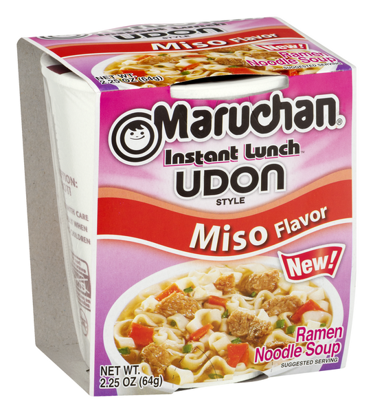 Maruchan Instant Lunch Udon Style Miso Flavor Ramen Noodle Soup