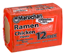 Maruchan Chicken Flavor Ramen Noodle Soup, 12 Count
