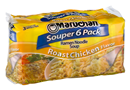 Maruchan Ramen Noodle Soup Roast Chicken Flavor Souper 6Pk, 6-3 oz Packages