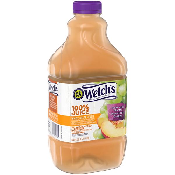 Welch's 100% White Grape Peach Juice | Hy-Vee Aisles Online Grocery ...