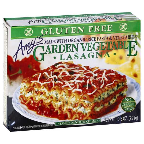 Amy S Gluten Free Garden Vegetable Lasagna Hy Vee Aisles Online Grocery Shopping