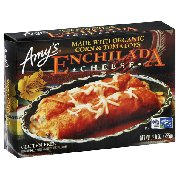 Amy's Cheese Enchilada with Organic Corn & Tomatoes HyVee Aisles