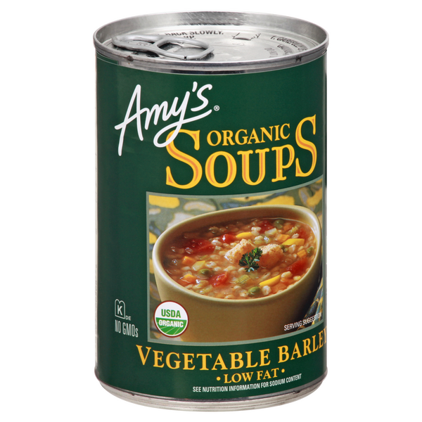 Amys Soups Low Fat Organic Vegetable Barley Hy Vee Aisles Online Grocery Shopping 0051