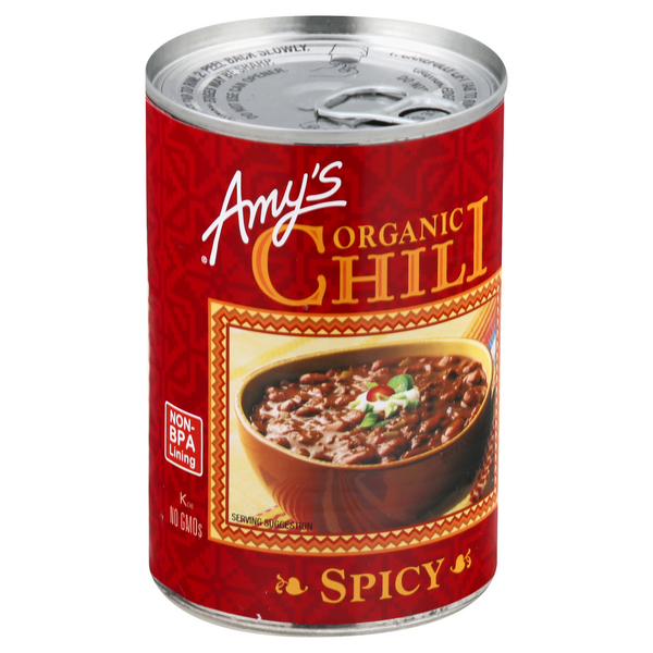 Amy's Organic Chili Spicy HyVee Aisles Online Grocery Shopping