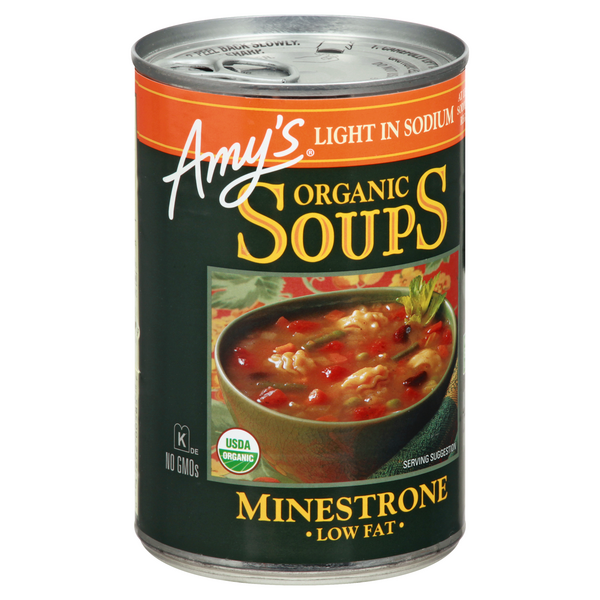 Amys Soups Low Fat Organic Minestrone Hy Vee Aisles Online Grocery Shopping 4397