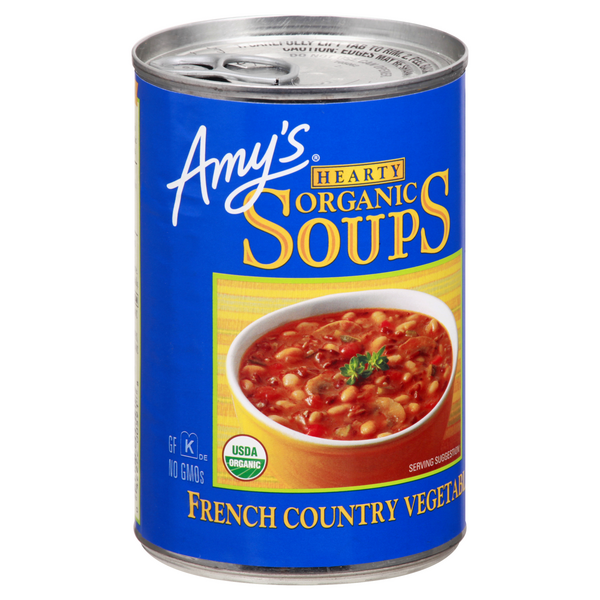 Amys Hearty Organic Soups French Country Vegetable Hy Vee Aisles Online Grocery Shopping 4538