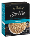 Better Oats Steel Cut Original Instant Oatmeal with Flaxseeds 10CT