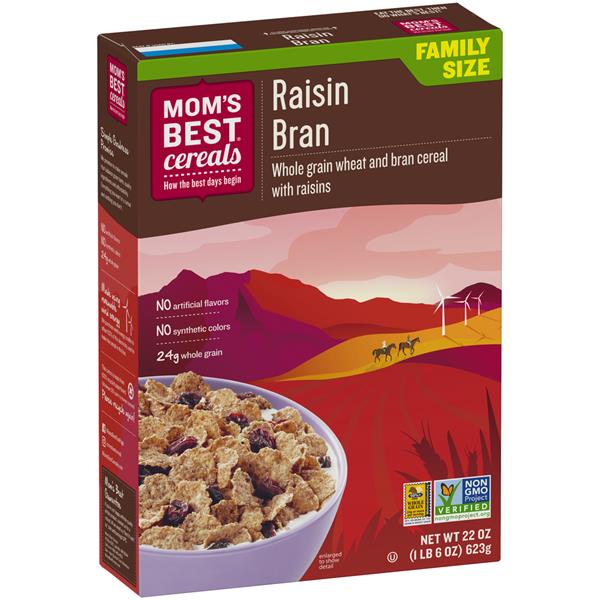 Mom's Best Raisin Bran Cereal Family Size HyVee Aisles Online