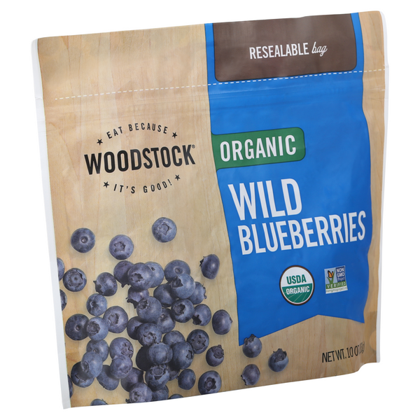 Woodstock Organic Wild Blueberries 10 oz | Hy-Vee Aisles Online Grocery ...